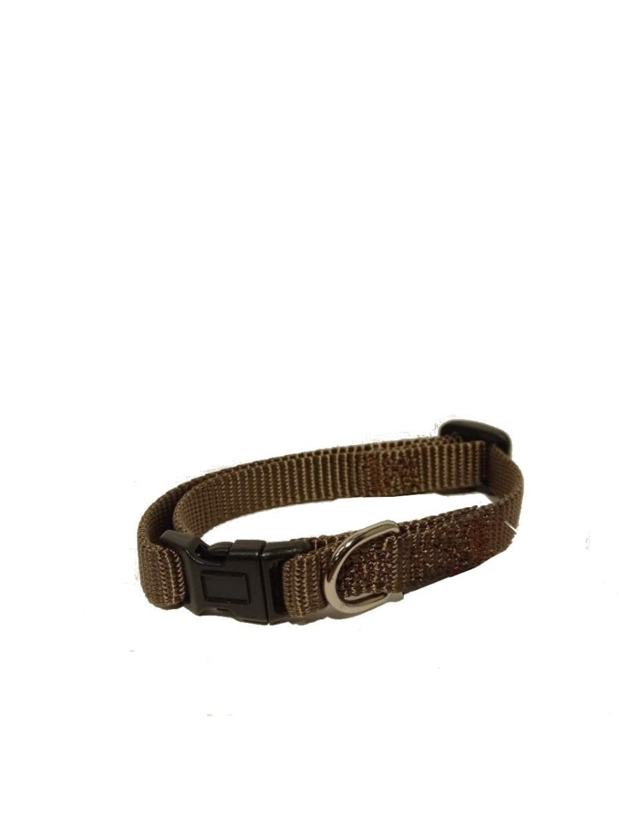Camon Collar de Liberación Ajustable 20-25cm Color Marrón para Perros-1