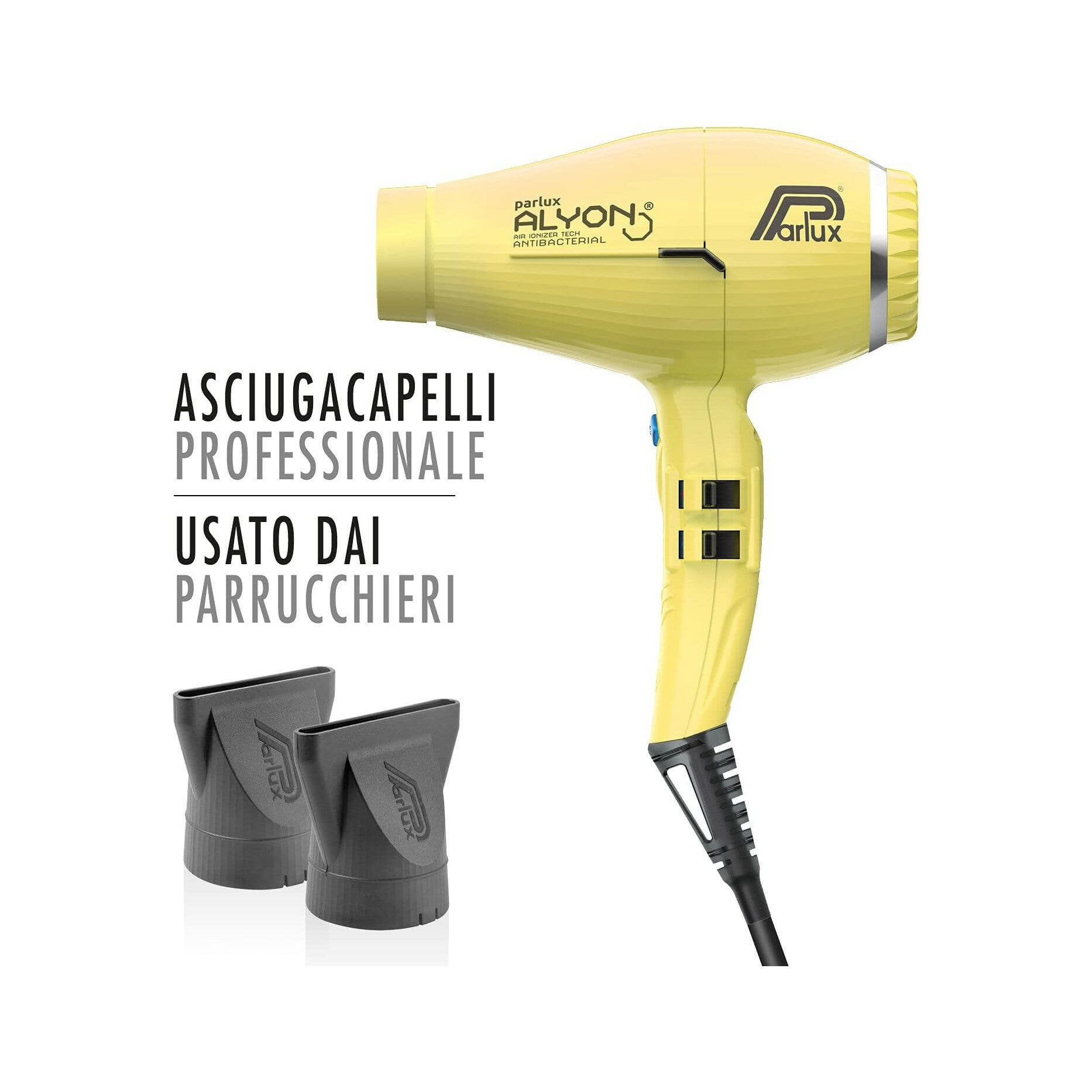 Parlux Asciugacapelli Professionale Alyon Giallo