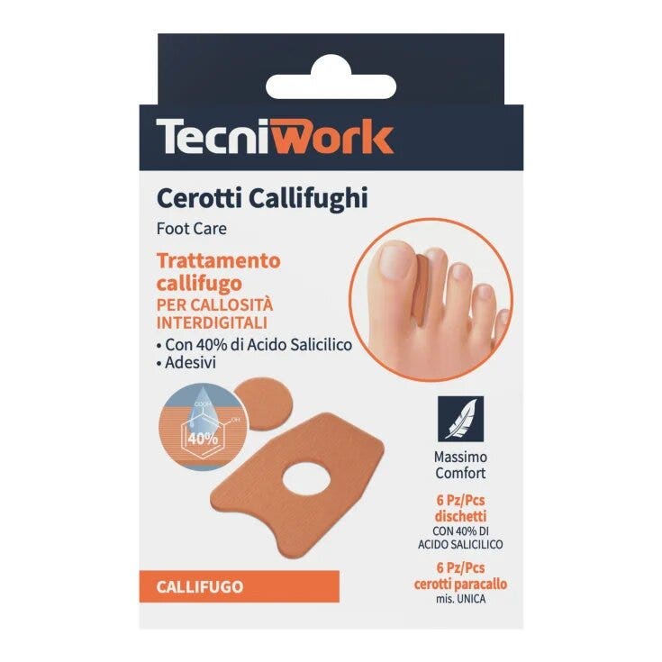 Tecniwork Cerotti Callifughi 12 Pezzi
