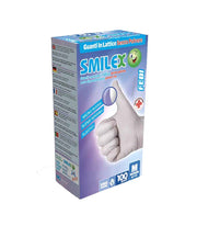 Smilex Febi Guante Desechable Latex Empolvado 1.0 Talla M 100 Piezas-1