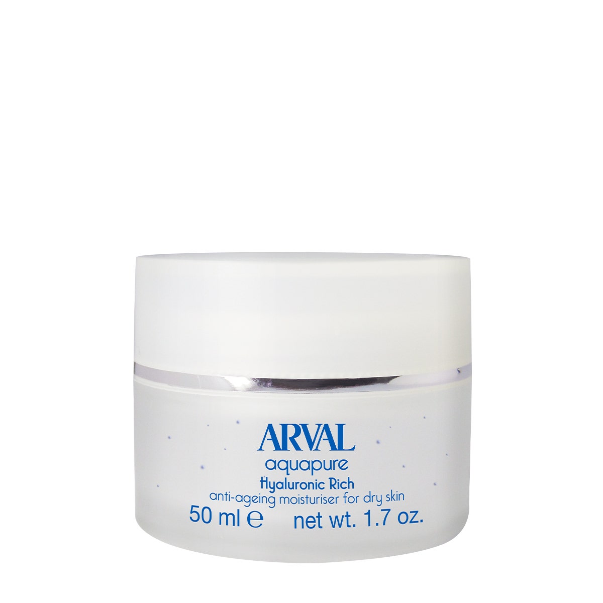Arval Aquapure Hyaluronic Rich Idratante Viso Anti-età Pelli Secche 50ml