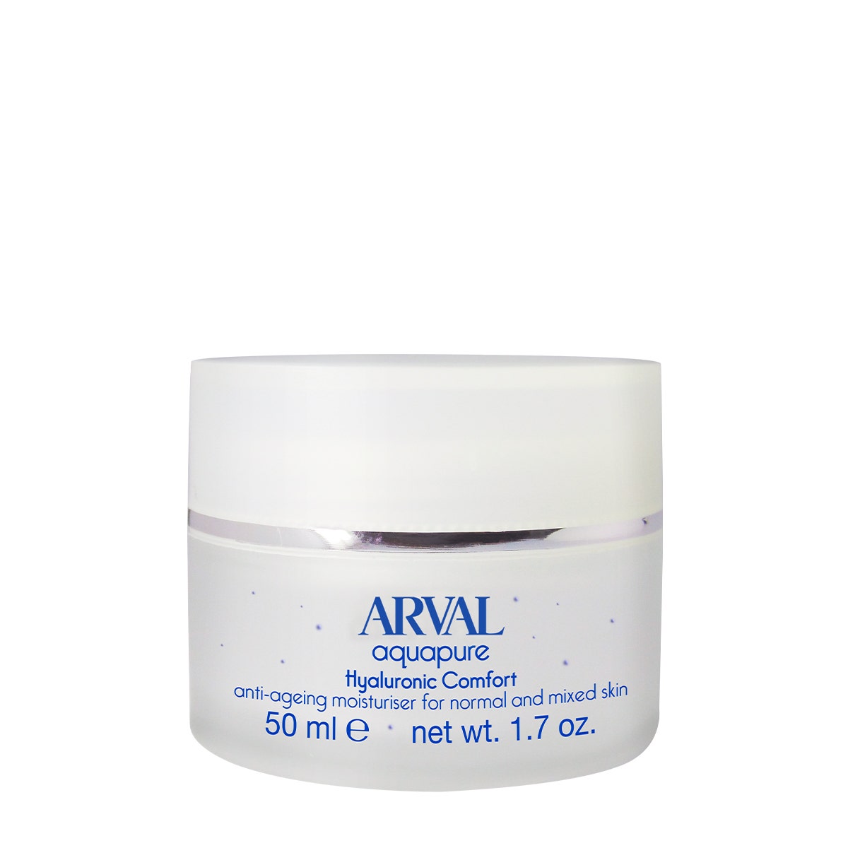 Arval Aquapure Hyaluronic Comfort Idratante Viso Anti-età Pelli Normali E Miste 50ml