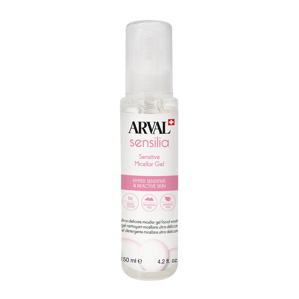Arval Sensilia Sensitive Micellar Gel Detergente Micellare Ultra Delicato Viso 150ml