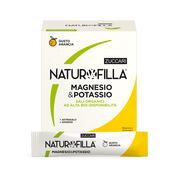 Naturofilla Magnesio y Potasio Sabor a Naranja 28 barritas