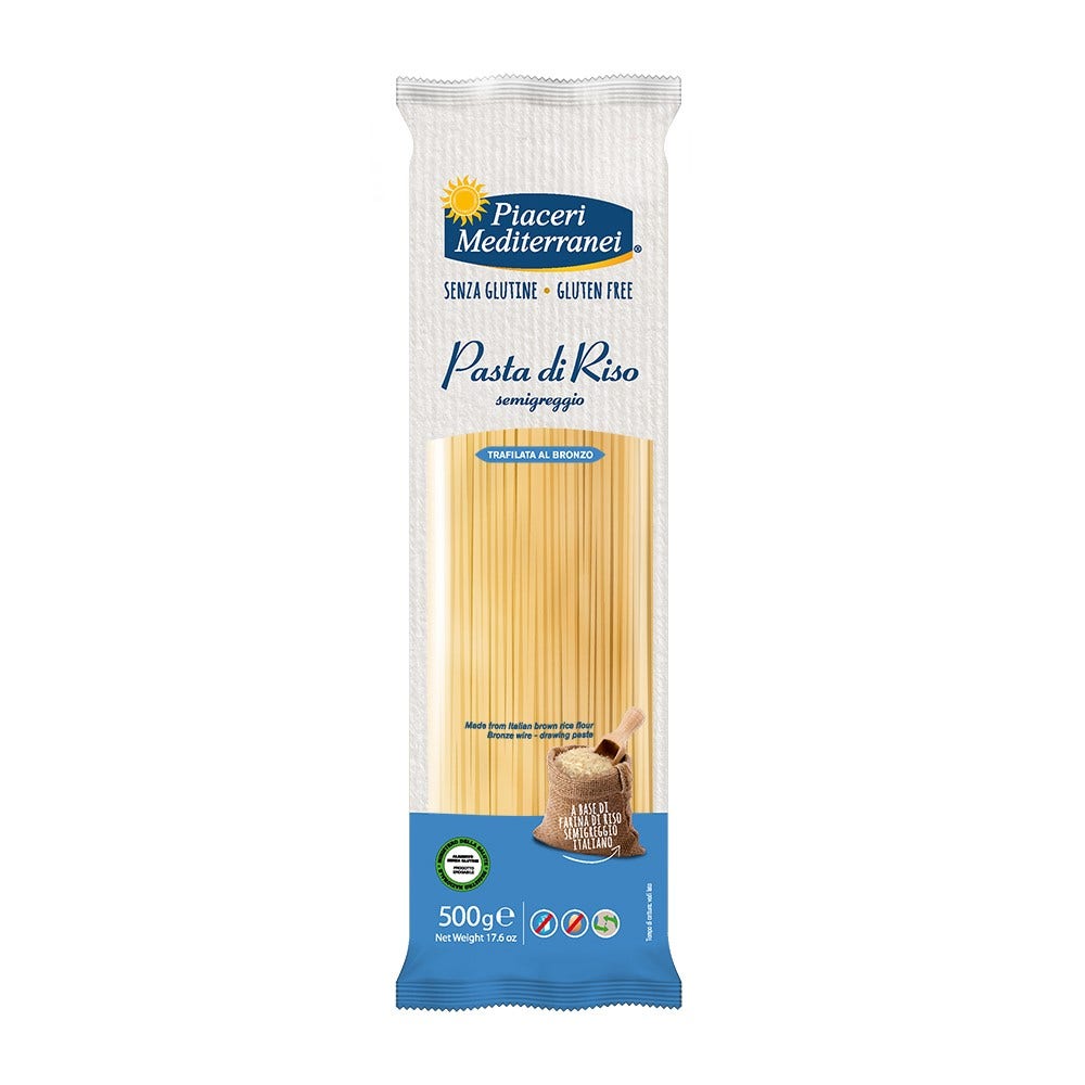 Piaceri Mediterranei Espaguetis De Pasta De Arroz 500g-3
