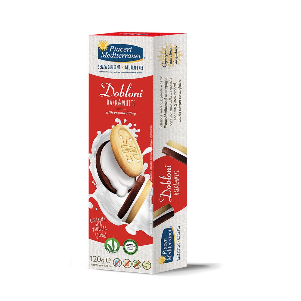 Piaceri Mediterranei Dobloni Oscuro Y Blanco 120g-3