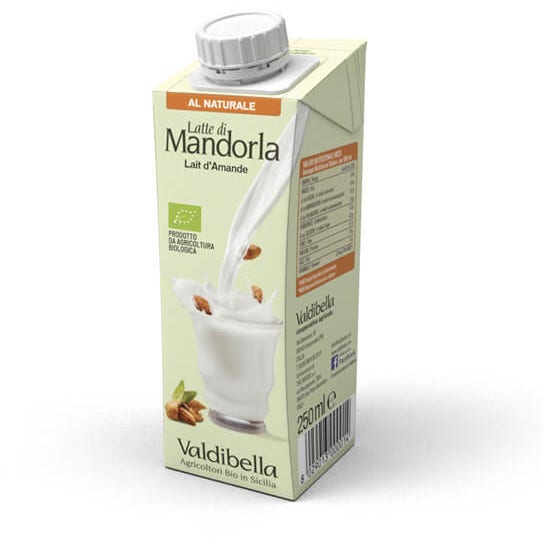 Valdibella Leche De Almendras 8% Sin Azúcar 250ml-1