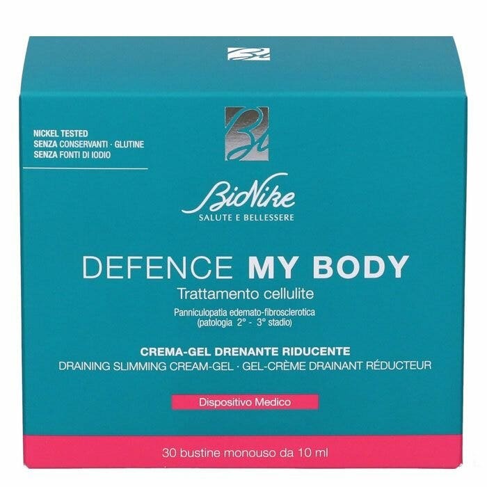 Bionike Defence My Body Crema Gel Drenante Riducente 30 Bustine Da 10ml