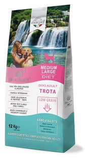 Marpet Aequilibriavet Low Grain Trota Cibo Secco Per Cani Adulti Taglia Medium Large Sacco 12 Kg