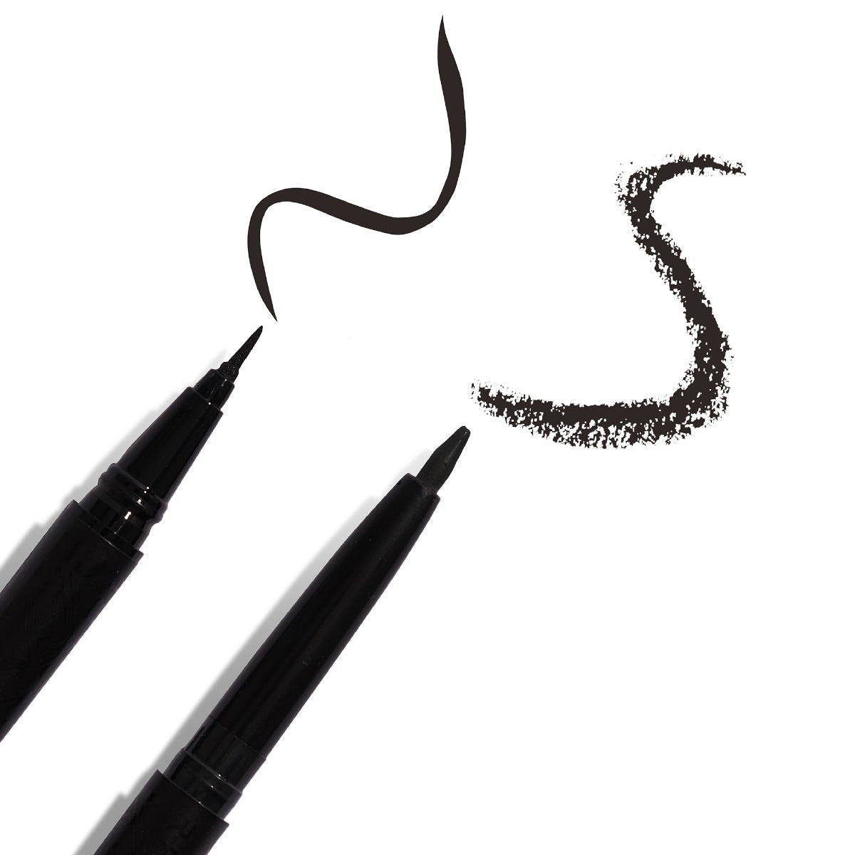 Rougj x Liu Jo Double Liner Armonía de colores Invierno Negro-3