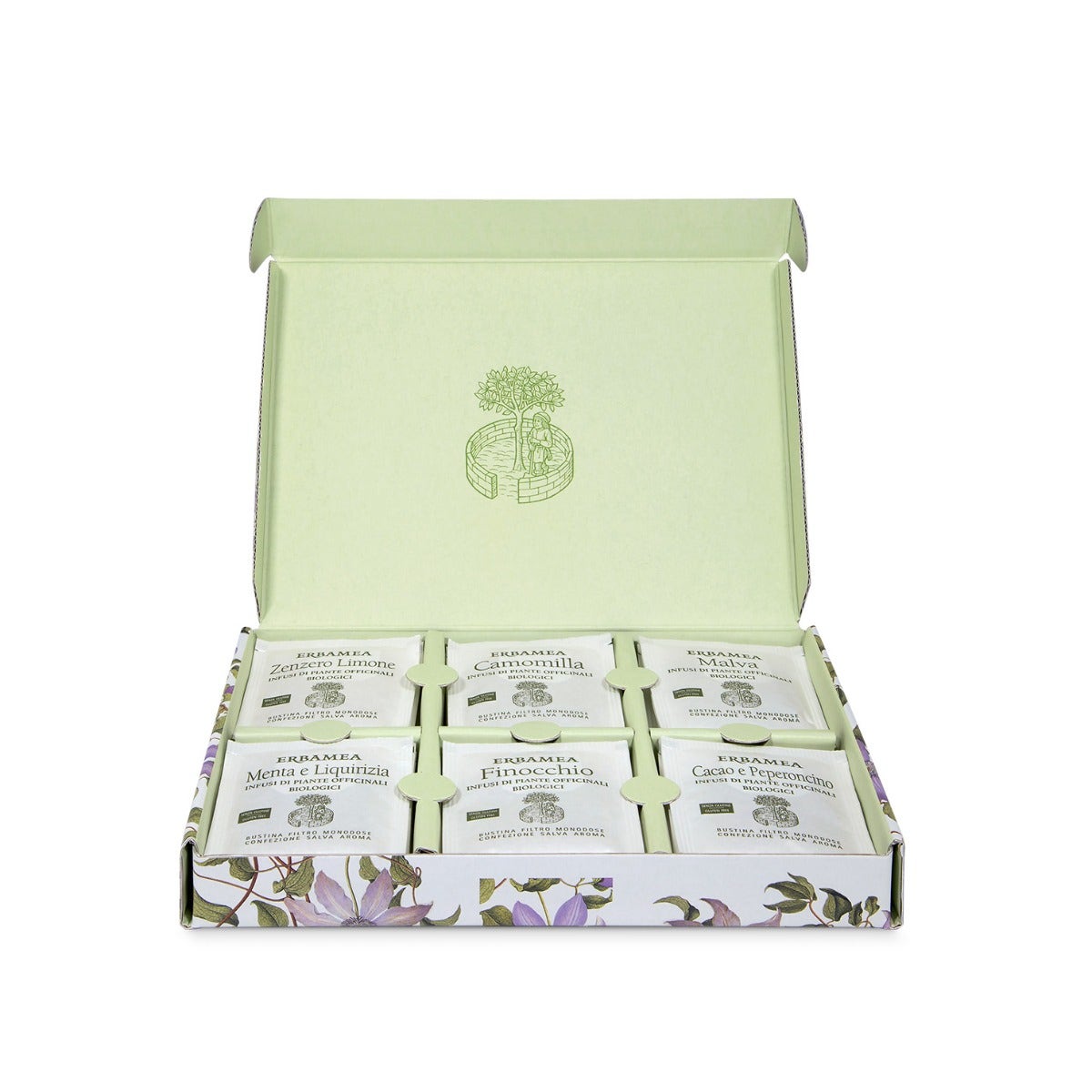 Erbamea Caja de regalo «Bienestar para saborear» Infusiones 36 bolsitas