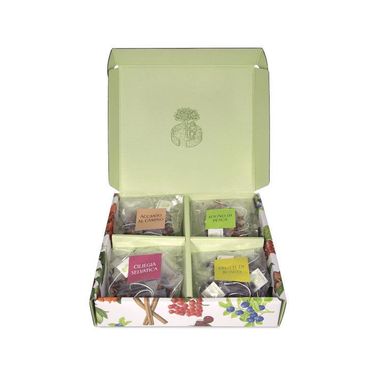 Erbamea Scatola Regalo Infusi alla Frutta 24 Bustine