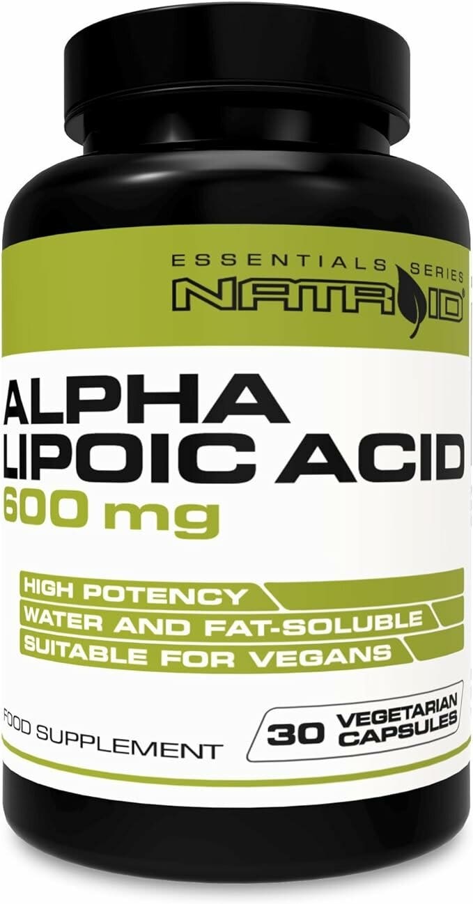 Natroid Alpha Lipoic Acid 600mg 30 Capsule