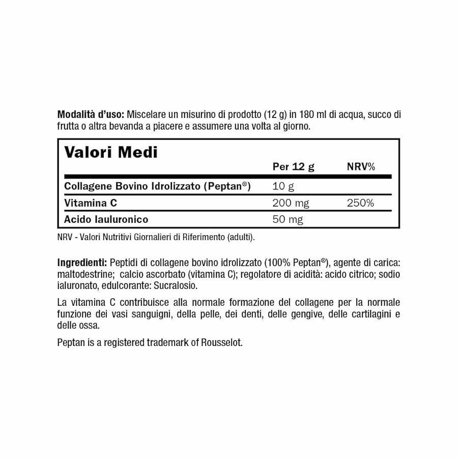 Natroid Hydrolized Collagene con Acido ialuronico e Vit. C  360g