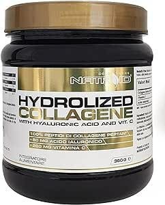 Natroid Hydrolized Collagene con Acido ialuronico e Vit. C  360g