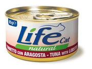 Life Pet Care Comida húmeda de atún y langosta para gatos adultos 85 g