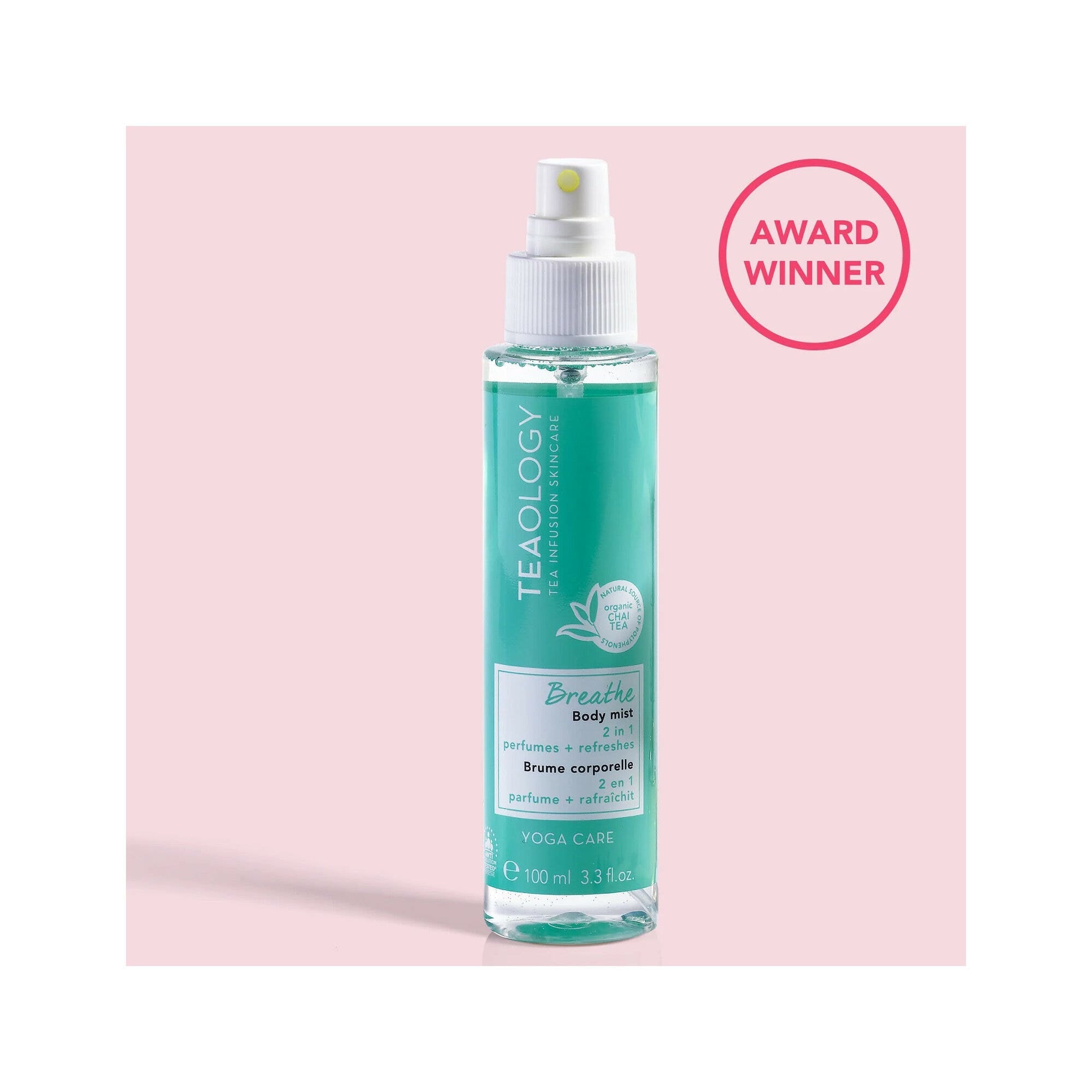 Teaology Breathe Acqua Per Il Corpo Rinfrescante E Profumata 2In1 100ml