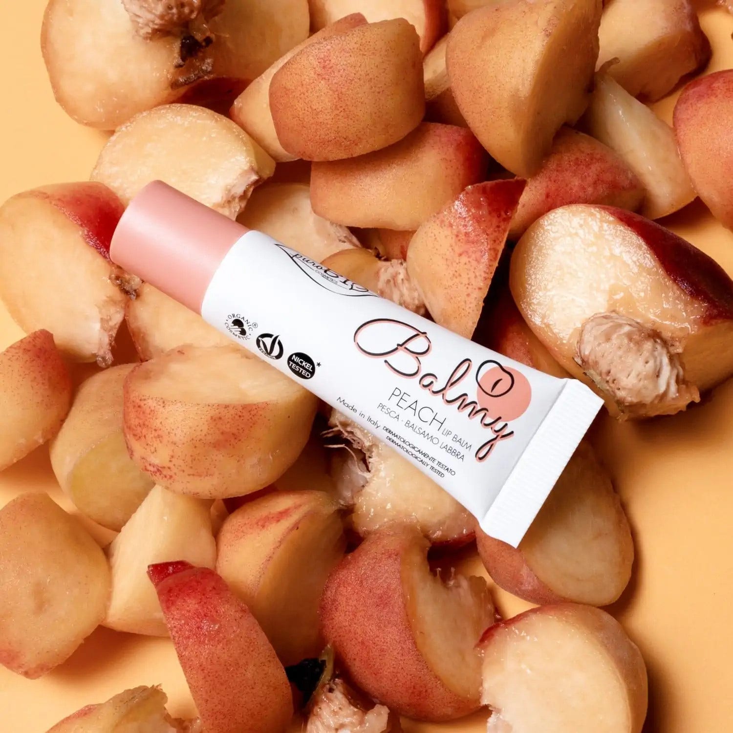 Purobio Bálsamo Labial Balmy 03 Melocotón 10ml-3