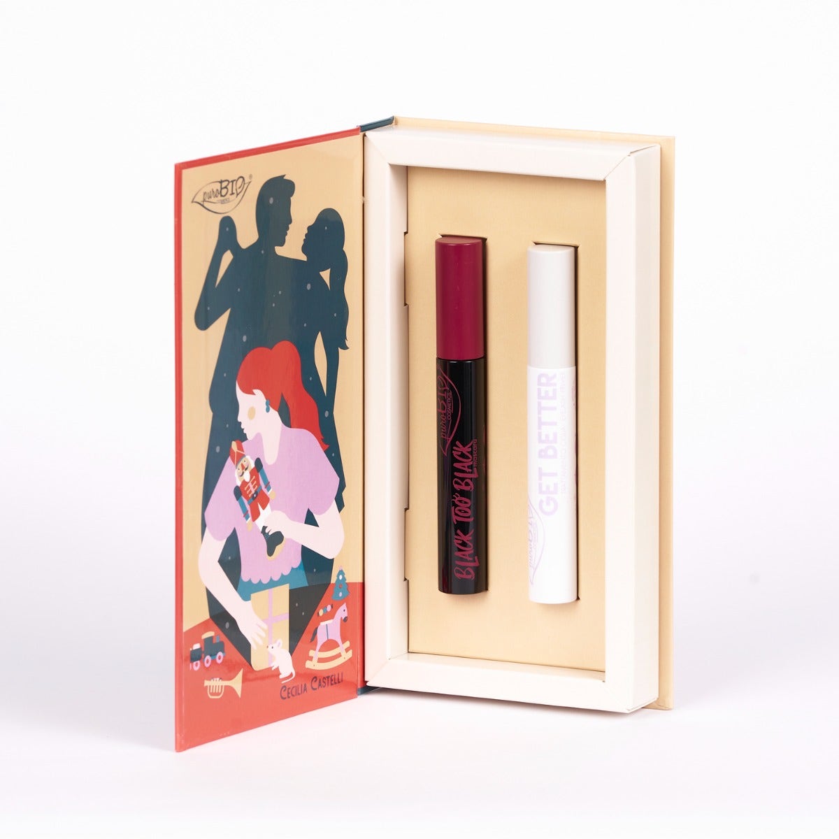 Purobio Kit El Cascanueces 1 Mascara Get Better + 1 Mascara Balck To Black-2