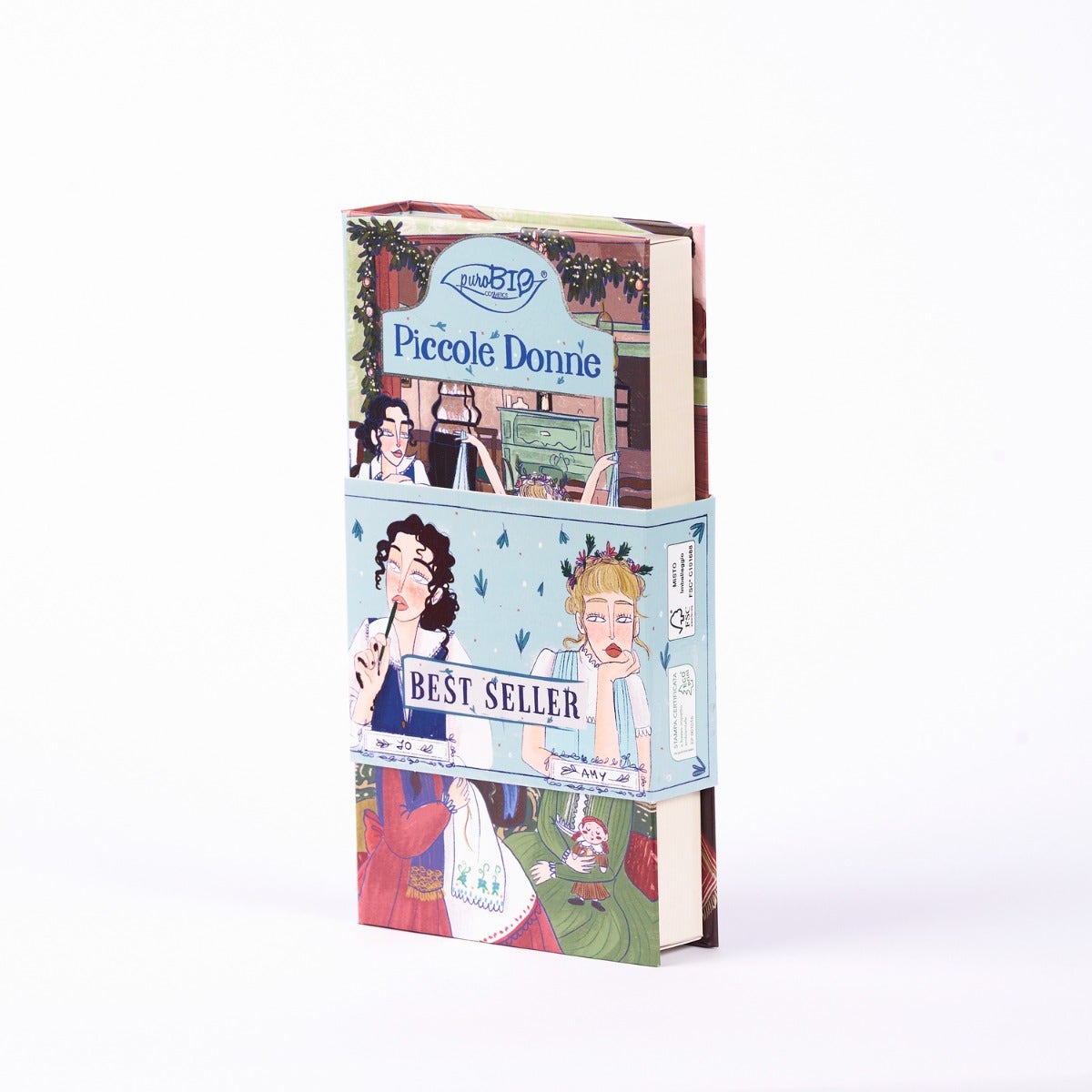 Purobio Kit Pequeño Mujer Pintalabios + Lápiz-3