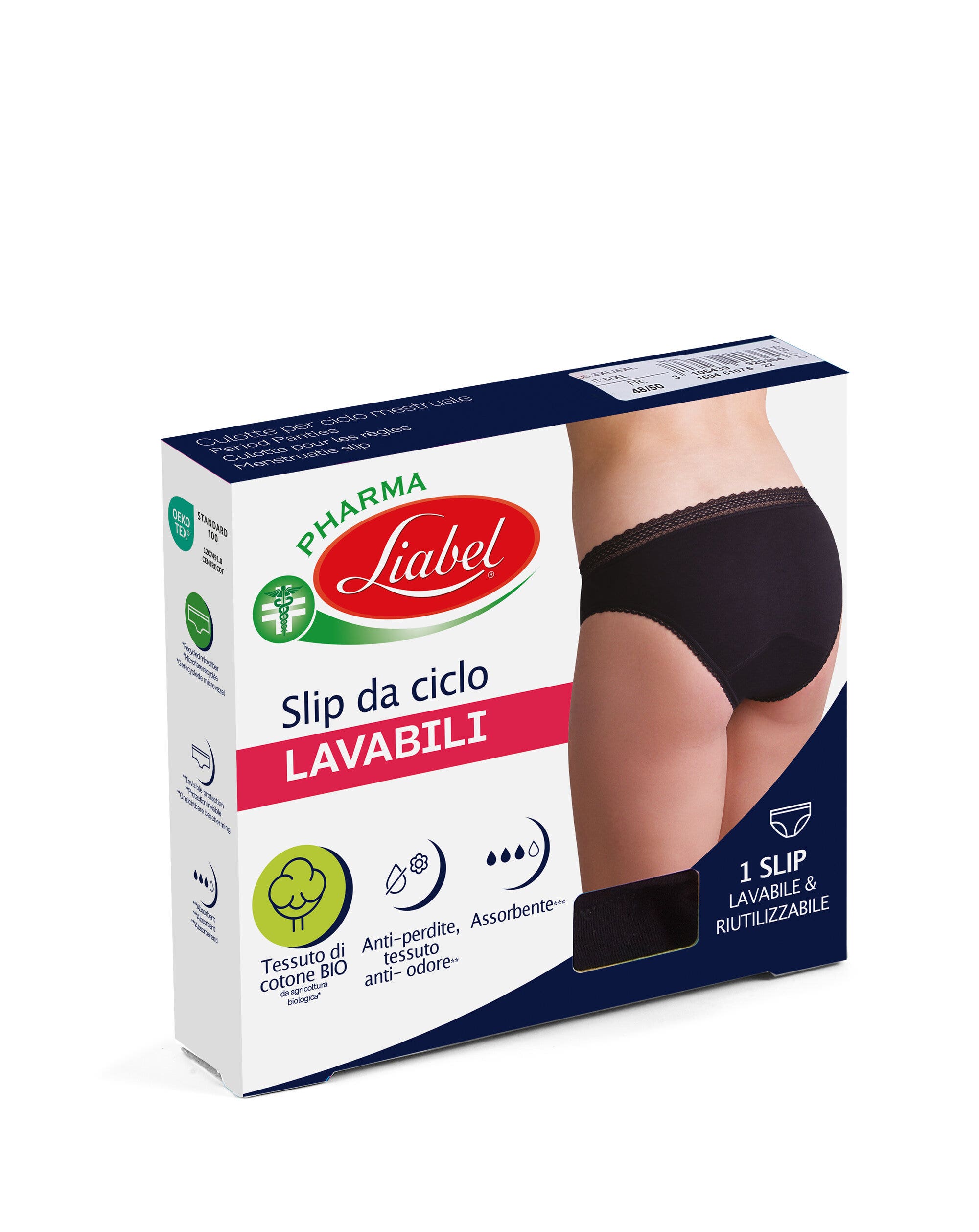 Braguitas para el periodo Liabel Pharma Slip Classic Talla 4