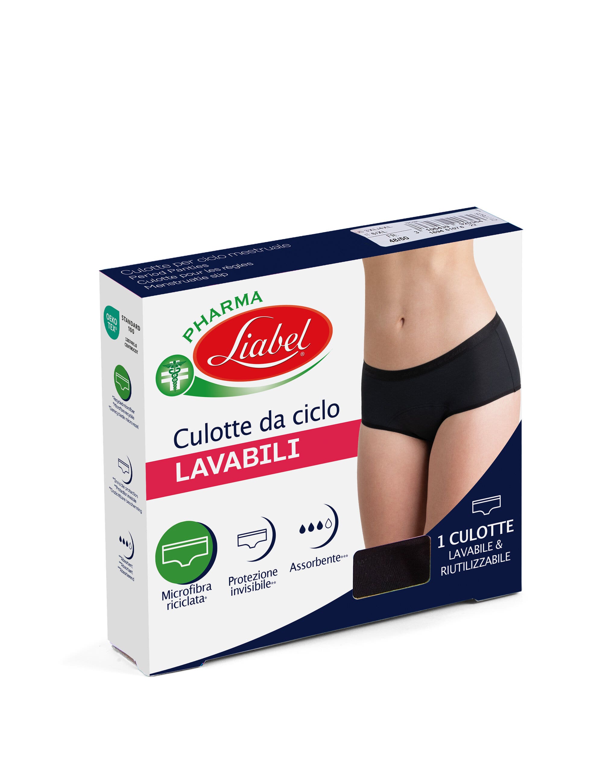 Liabel Pharma Braguitas para el periodo Talla 6