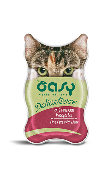 Oasy Wet Cat Delicatessse Paté Con Hígado Para Gatos 85g-1