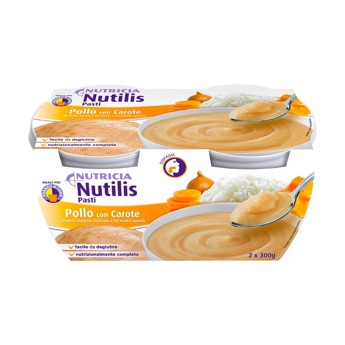 Nutilis Meals Pollo Con Zanahorias 2x300g-3