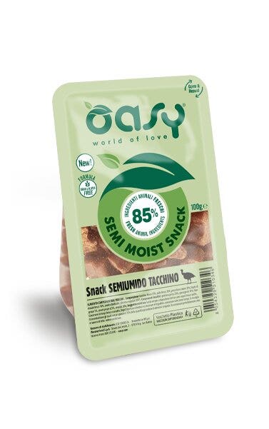 Oasy Snack per Cani Semiumido Tacchino 100g