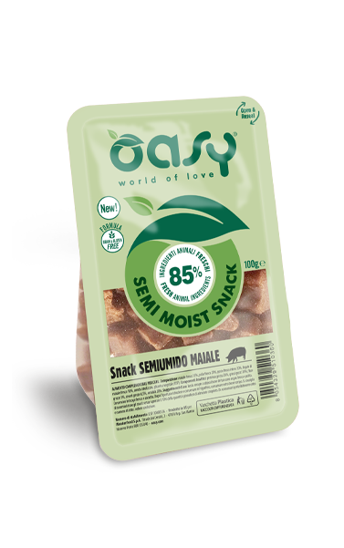 Oasy Snack per Cani Semiumido Maiale 100g