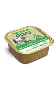 Oasy Delicioso Paté para Perros Adultos Light Sabor a Pavo y Verduras 150 g