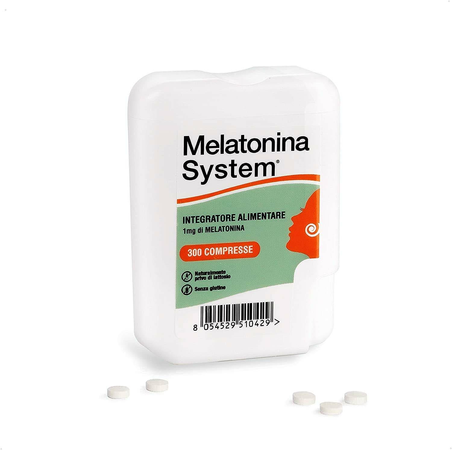 Melatonina Sistema 300 Comprimidos 1mg-2