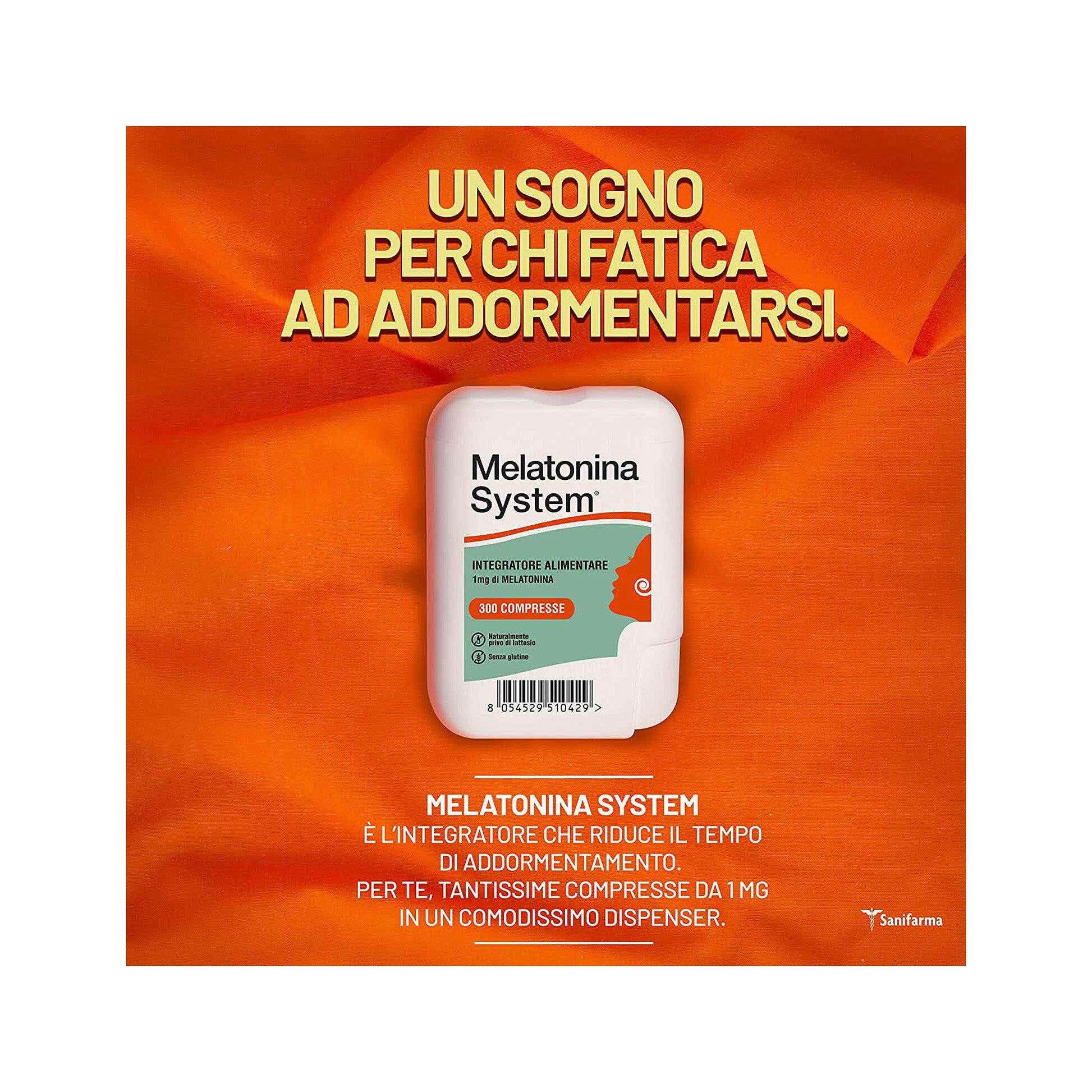 Melatonina Sistema 300 Comprimidos 1mg-4