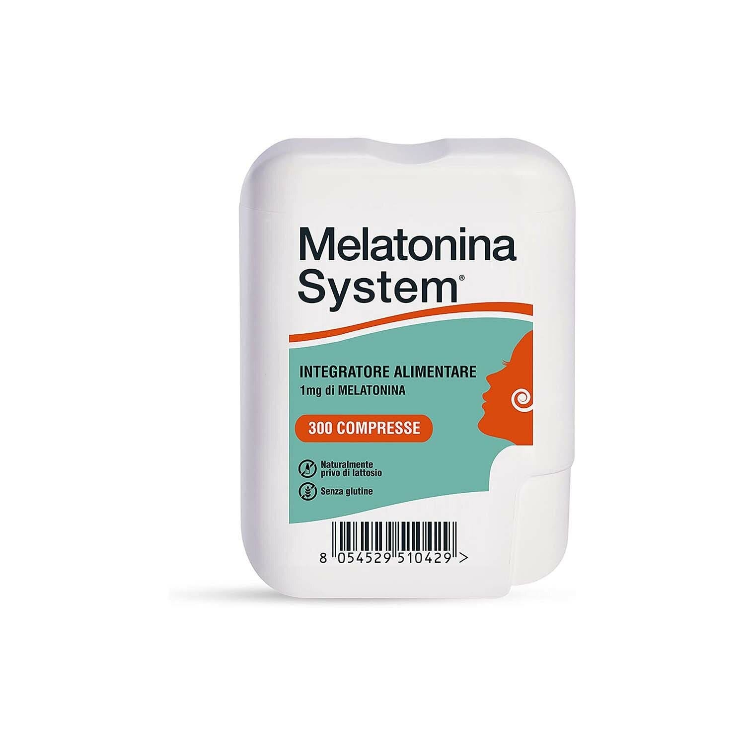 Melatonina Sistema 300 Comprimidos 1mg-1