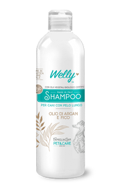 Welly Shampoo Olio Di Argan & Fico Per Cani Con Pelo Lungo 250ml