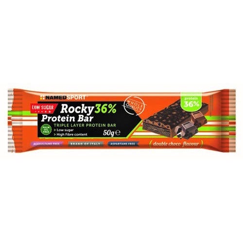 Named Sport Rocky 36% Protein Bar Doble Choco Bar 50g-2
