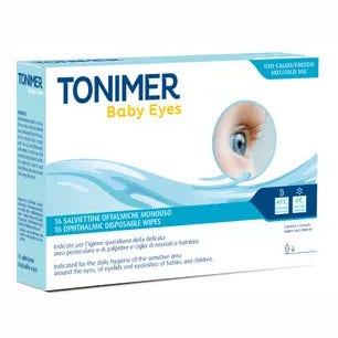 Tonimer Baby Eyes 16 toallitas oftálmicas