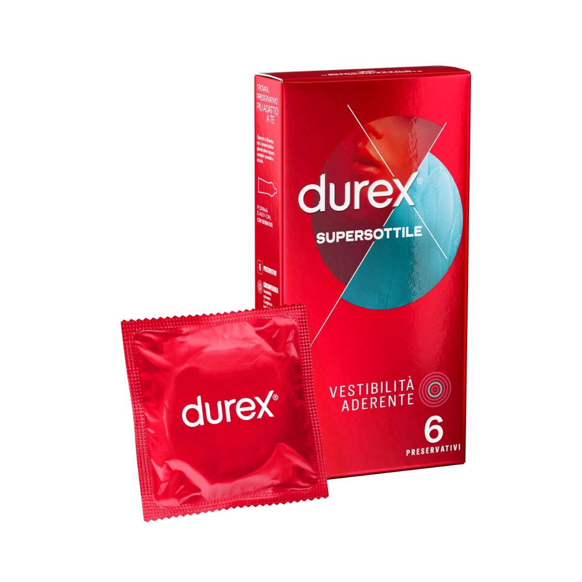 Durex Supersottile Ajuste ceñido 6 preservativos