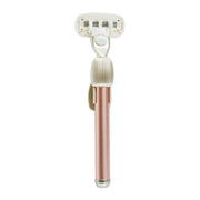 Fler The Razor Starter Set Rasoio + Supporto + 2 Testine Colore Blush