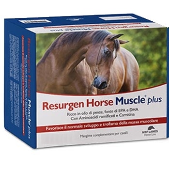 Resurgen Horse Muscle Plus Alimento complementario para masa muscular equina 20 bolsas-1