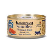 Unipro Rustico Mare Cibo Umido Tonno Per Gatti Adulti Barattolo 85g