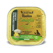 Unipro Rustico Conejo con Arroz/Salvado/Piña para Perros con Sobrepeso, Bandeja de 100 g