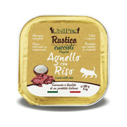 Unipro Rustico Comida húmeda de cordero y arroz para cachorros, bandeja de 100 g