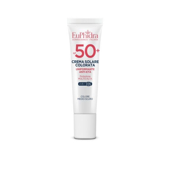 Euphidra Kaleido Crema Solar Facial Con Color Medio-Oscuro 30ml SPF50+-1