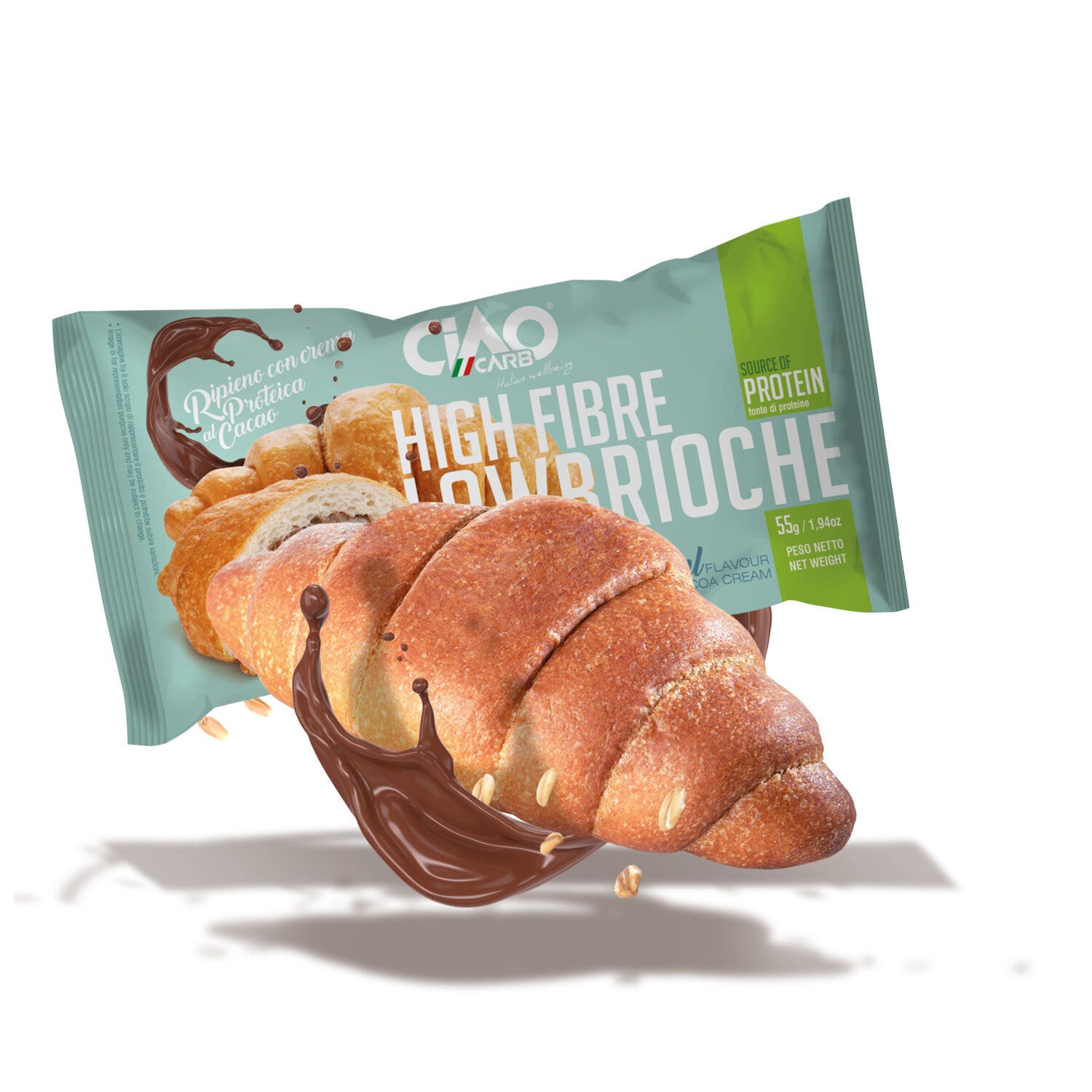 Ciaocarb Etapa 4 Lowbrioche Crema de Cacao 55 g