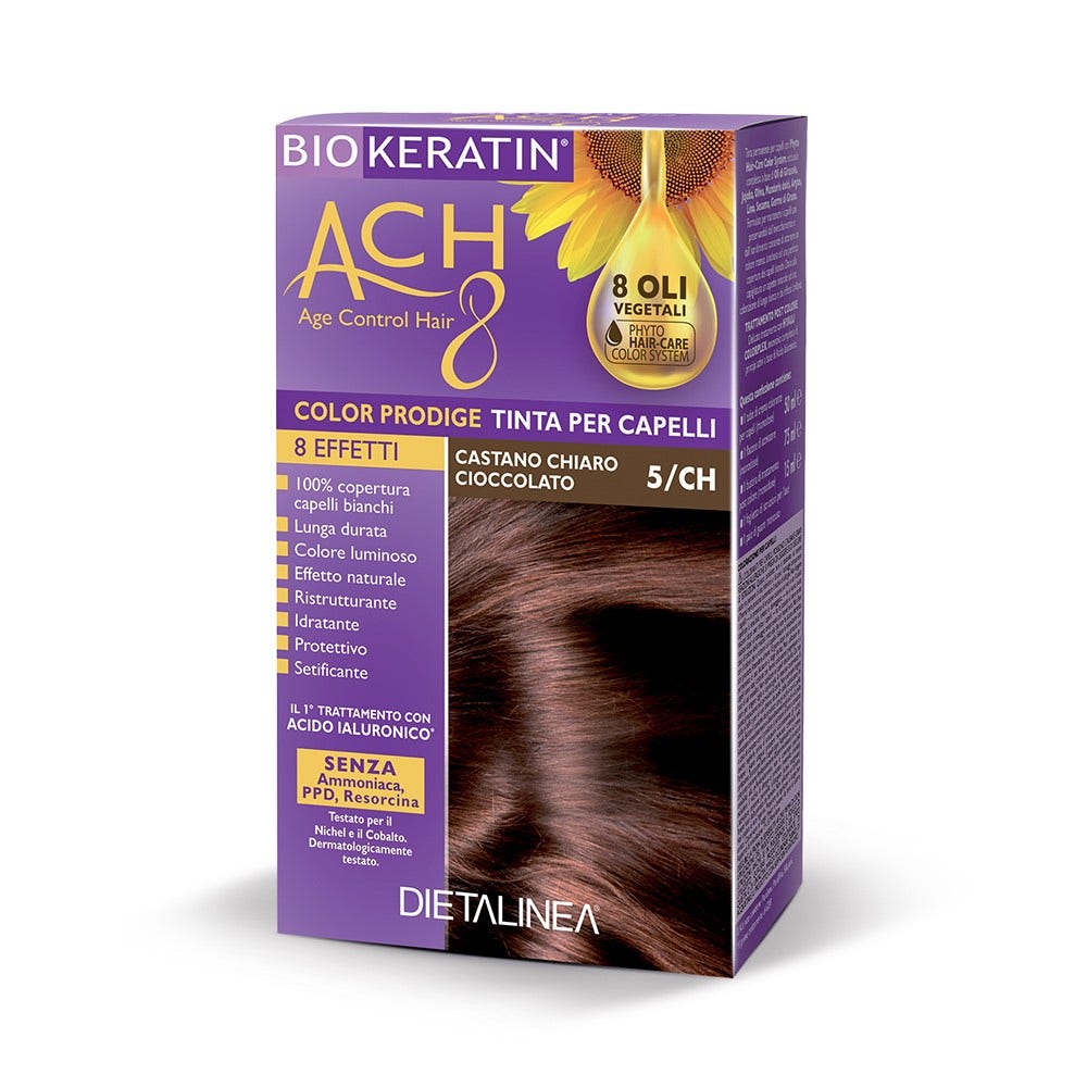 Biokeratin Ach8 Tinte Castaño Claro Chocolate 5 / CH-4