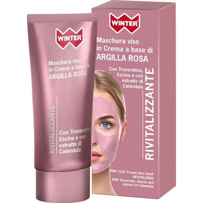 Mascarilla Facial De Invierno En Crema Revitalizante Arcilla Rosa 50ml-2