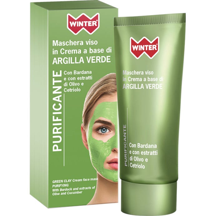 Mascarilla Facial De Invierno En Crema Purificante Arcilla Verde 50ml-2