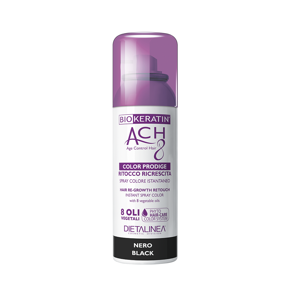 Biokeratin Ach8 Retoque Rebrote Spray Negro 75ml-2