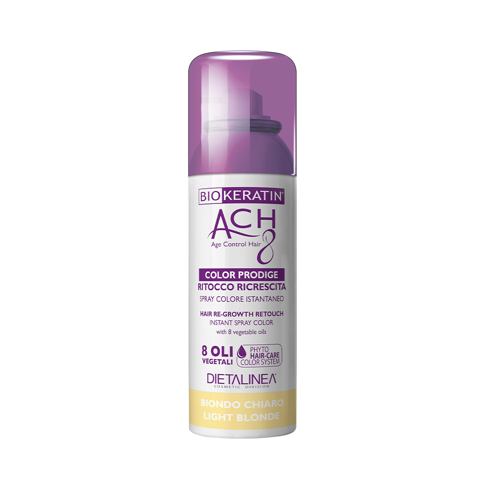 Biokeratin Ach8 Spray Regenerador Retoque Rubio Claro 75ml-3